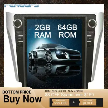 

Tesla Vertical Screen Car Radio GPS Navigation DVD Player for Toyota Camry Aurion 2015 2016 2017 Two Din 1080P Multimedia Unit