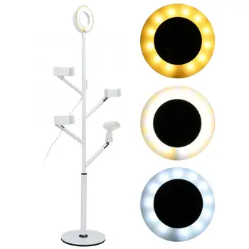 

LED Live Streaming Ring Light Studio Photography for Beauty Salon Tattoo Fill Light Nail Art Equipment Photo Studio Light Tools