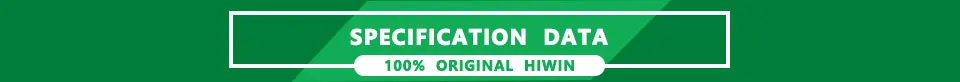 HIWIN  SPECIFICATION