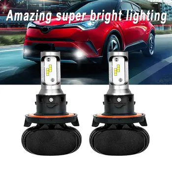 

H13/9008 LED Headlights Conversion Kit IP65 Cold White With 6000K Black