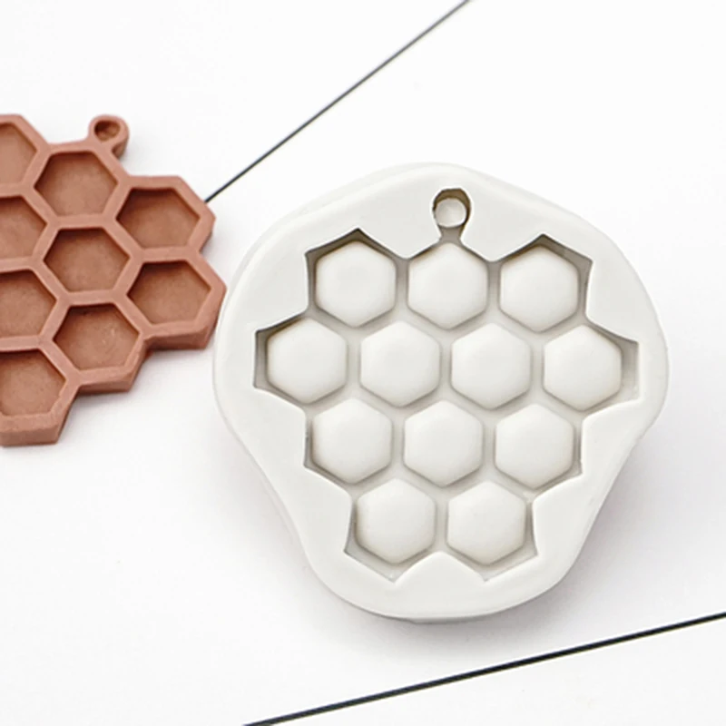 DIY сотовые силиконовые формы помадка торт Шоколадное Мыло конфеты печенье