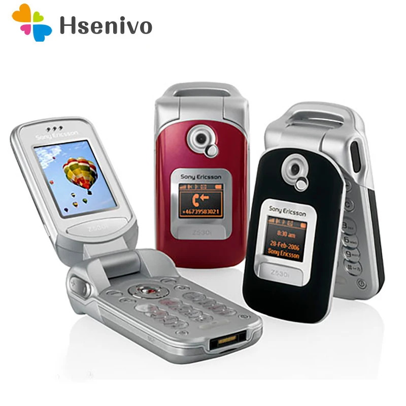 Z530 100% Оригинальный разблокированный Sony Ericsson Z530i мобильный телефон 2G Bluetooth FM