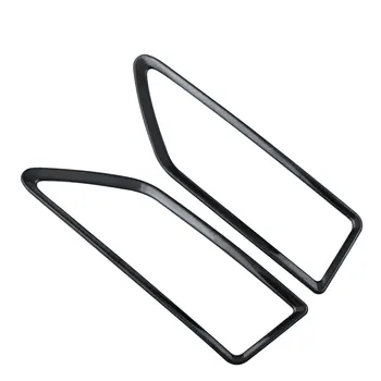 

2 Pcs/Set Stainless Steel Car Interior Front Air Vent Protection Trim Cover Sticker for Ford Everest 2015 2016 2017 Accessories
