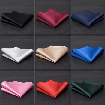 

Mens Solid Handkerchief Luxury Jacquard Tie for Men Gifts Paisley Pocket Square Towel Hankies Fashion Formal Dress Cravat