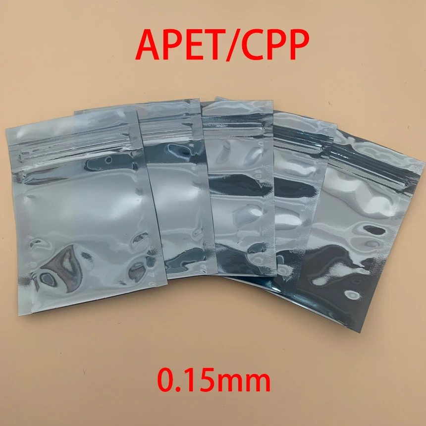 

6*9 см 6x9 см 6*12 см 6x12 см 7*11 см 7x11 AL Foil APET CPP Self Seal ZipLock Zip Lock Прозрачный ESD Антистатический мешочек для хранения