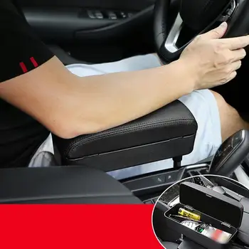 

Car Seat Armrest Box Multifunctional Storage Box Central Control Lifting Armrest Box Storage Box Elbow Support
