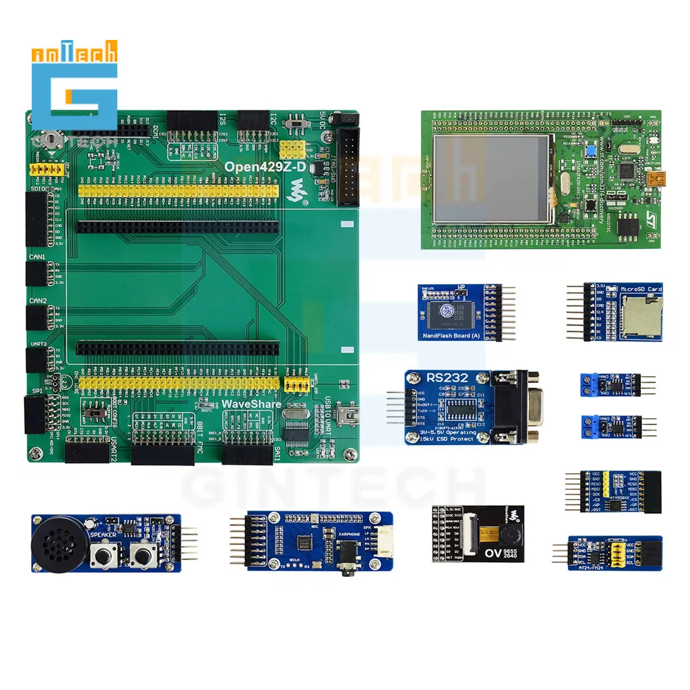 

Open429Z-D посылка B, STM32F4 макетная плата, разработанная для ST официального инструмента 32F429IDISCOVERY