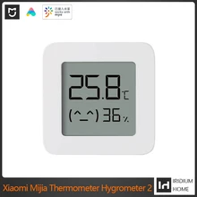 For Xiaomi Mijia Thermometer Hygrometer 2 Bluetooth Smart Wireless Electric Digital Thermograph Hygrometer With Mijia Smart Home