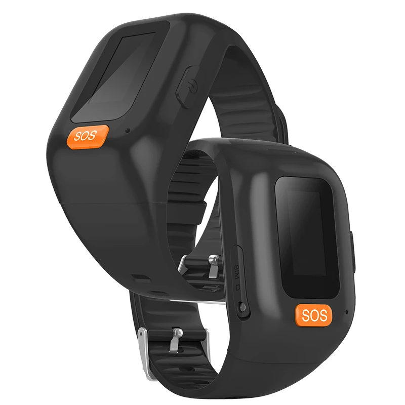 US $33.99 Smart Bracelet Long Standby Elderly Men Students SOS Watch for IOS Android Heart Rate Blood Pressure Pedometer GPS Tracker Watch