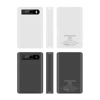 

QC3.0 PD LCD Display DIY 5x18650 Battery Case Power Bank Shell Quick Charge Box