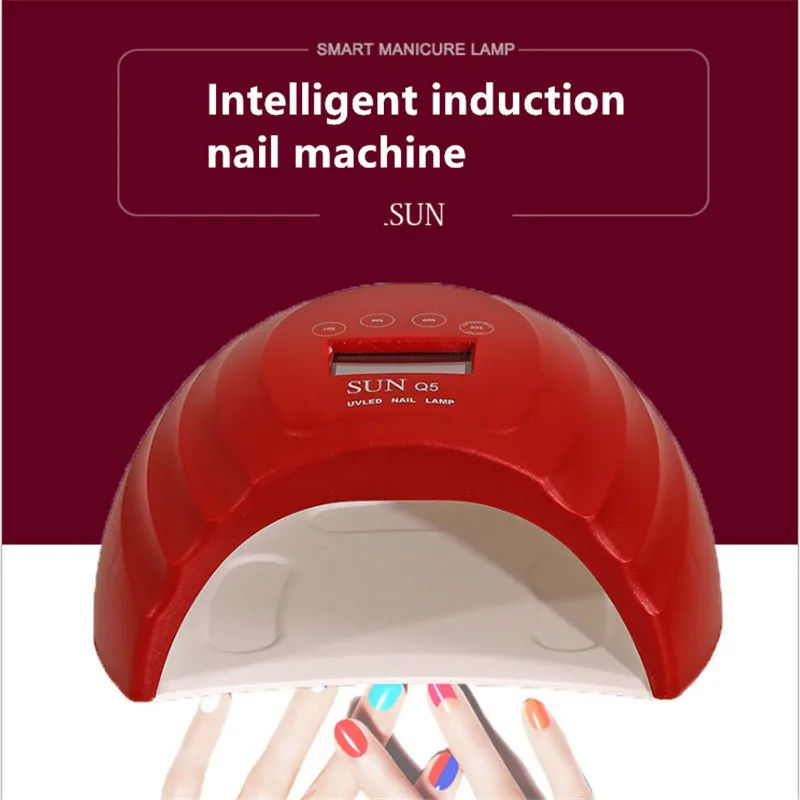 

48W Nail Phototherapy Machine Induction Dryer Baking Nail Polish Glue Light Quick-drying Phototherapy Machine Quick-drying