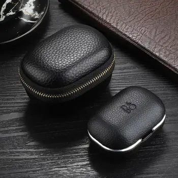 

PU Leather Protection Bag Headphone Storage Box Hard Carrying Case for B&O PLAY Beoplay E8 Bluetooth Headset