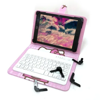 

Application of the iPad Tablet PC Keyboard Protective Case Universal Mobile Phone Bluetooth Keyboard Case Touch Sensitive Protec