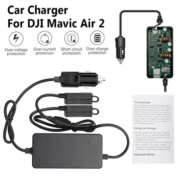 

Car Charger For DJI Mavic Air 2 Intelligent Battery Charging Hub Mavic Air Car Connector USB Adapter Multi Battery Car Charger