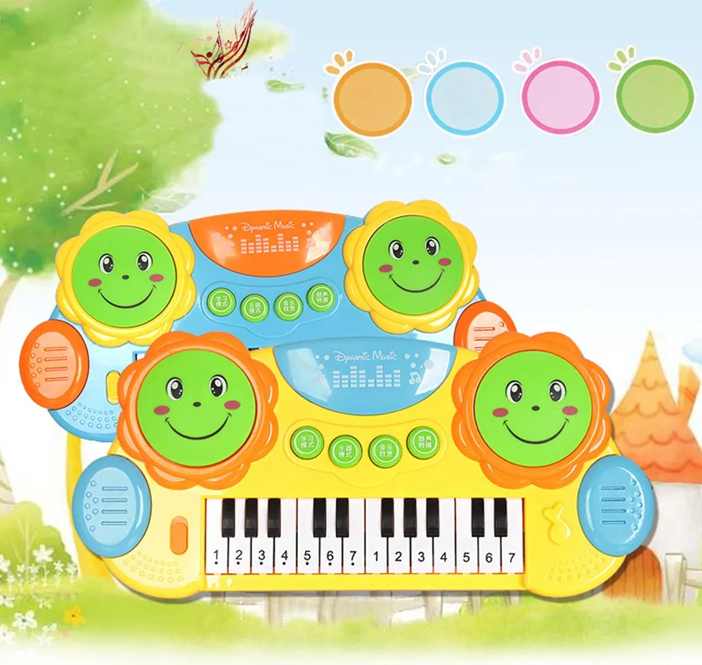 Детские развивающие игрушки 37-игрушка-ключ клавиатура пианино Электронный музыкальный инструмент детская музыкальная игрушка Детские игрушки Детский подарок на день рождения