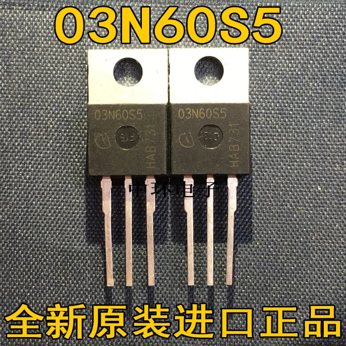 

10pcs/lot SPP03N60S5 600V 3.2A TO-220