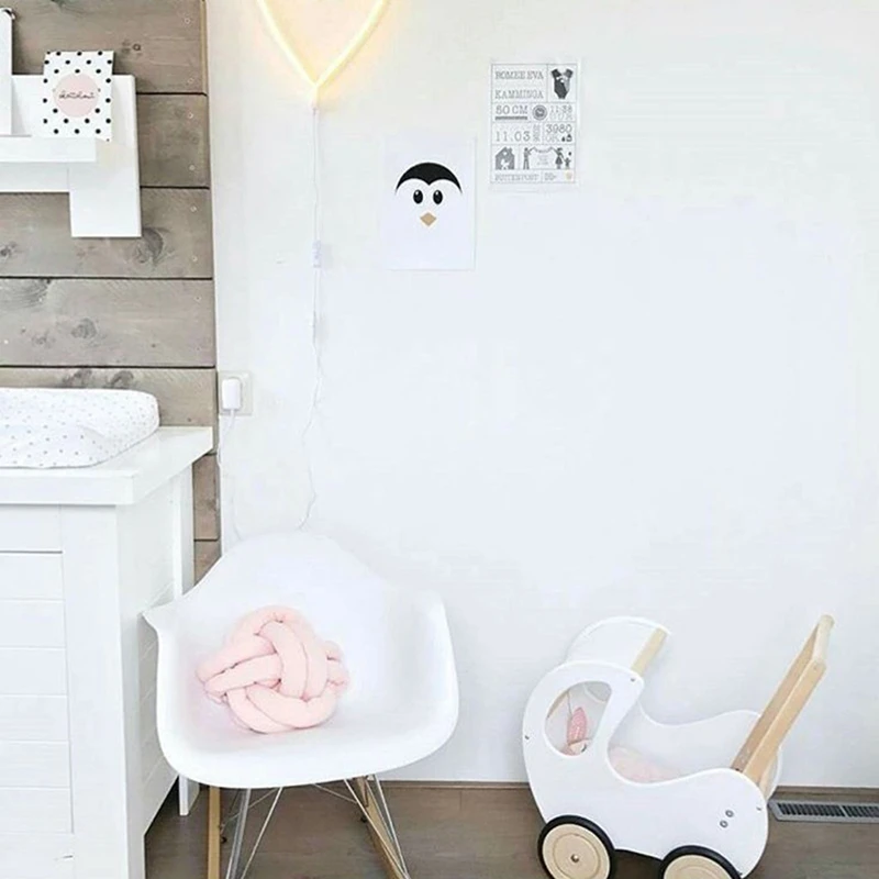 2 Pcs Knot Ball Cushion Office Waist Back Cushion Baby Nap Pillow Stuffed Dolls Toys for Kids Store Decoration Knot Ball Cushion