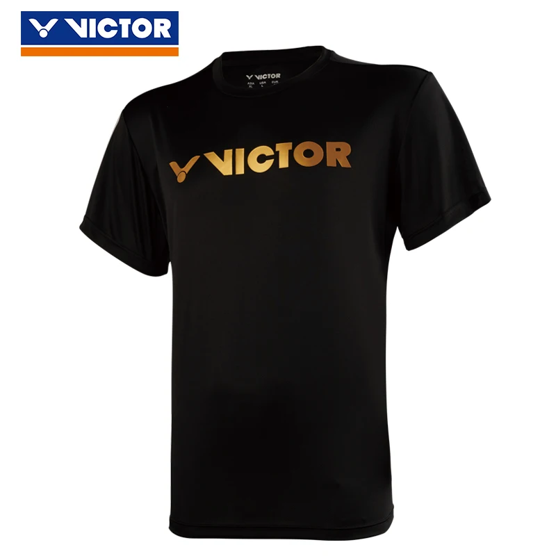 Рубашки для бадминтона VICTOR дышащая быстросохнущая футболка для мужчин и женщин тренировочный матч 95006 Спортивная одежда для бега - Цвет: 95006 C