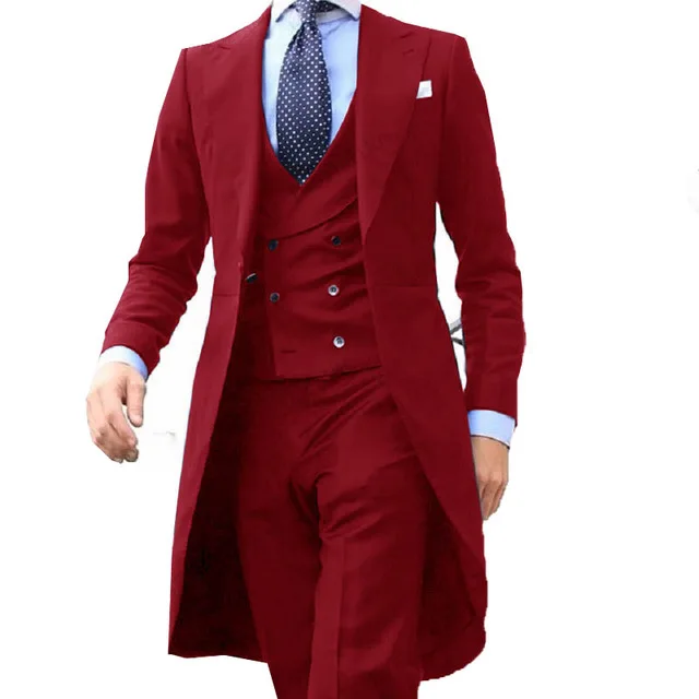 long coat red