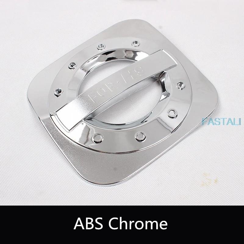Для maval H9- крышки топливного бака автомобиля наклейки крышка бака ABS покрытие Материал декоративные Стикеры для автомобилей Аксессуары - Цвет: ABS Chrome