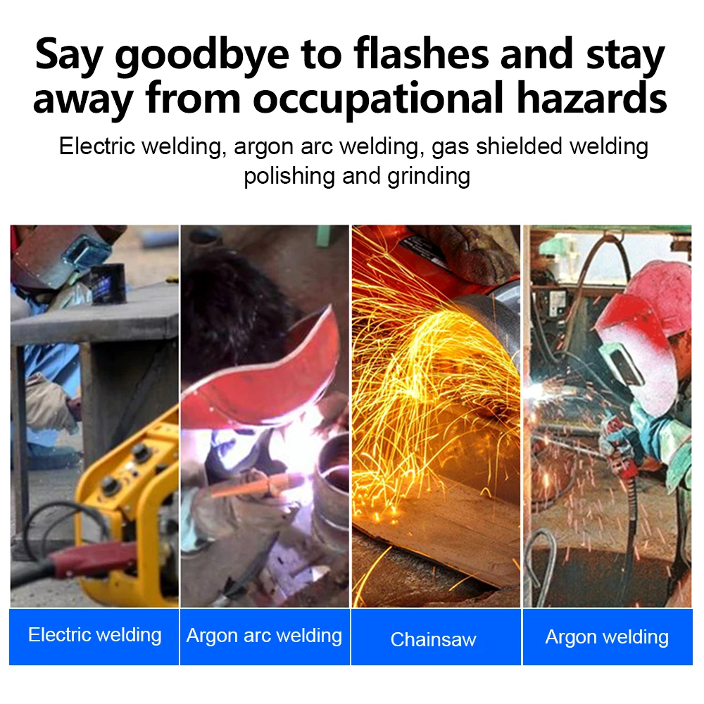 Goggles Welding Helmets With Automatic Darkening Automatic Light Change Automatic Goggle Darkening Anti-eye Goggles