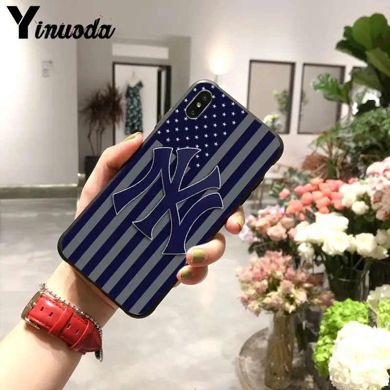 Yinuoda New York Yankees Boston Red Sox бейсбольный Телефон чехол для iphone 8 7 6 6S Plus 5 5S SE XR X XS MAX 11pro max Coque Shell