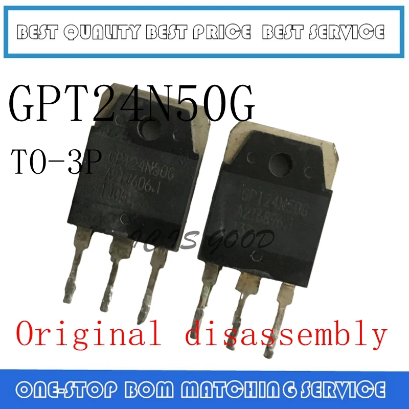 

5 шт.-20 шт. GPT24N50G GPT24N50 TO-3P оригинальная разборка
