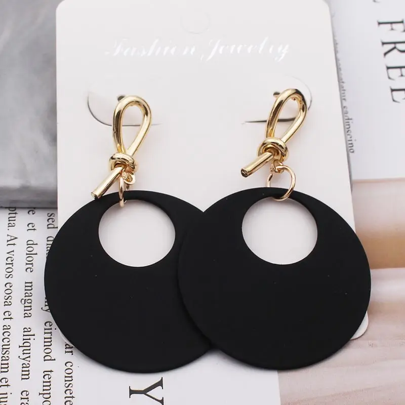 Dangle Earrings Drop Earrings Long Earrings Big Fashion Round Drop Dangle Earrings for Women Statement Long Elegant Party Earring Jewelry