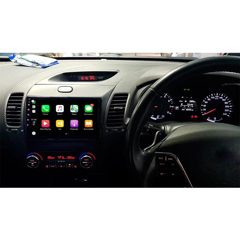 Perfect K3 RHD Android 9.0 8-core 4+64G IPS Screen gps bluetooth cerato 1 din car dvd/ gps/radio for KIA K3 RHD 1