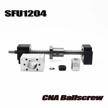 SFU1204 Ball Screw C7 With End Machined 1204 BallNut Nut Housing BK BF10 Support Coupler RM1204