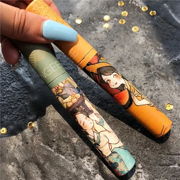 

Von Gee Waterproof Mascara Women's fine brush natural length extremely fine curl no halo no make-up lasting