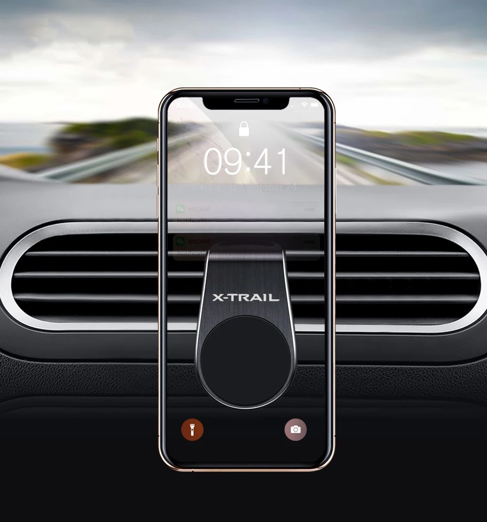 Air Vent Clip Mount Metal Magnetic Car Phone Holder Stand GPS Display Accessories for Nissan X-TRAIL XTRAIL T30 T31 T32 car mobile phone bracket