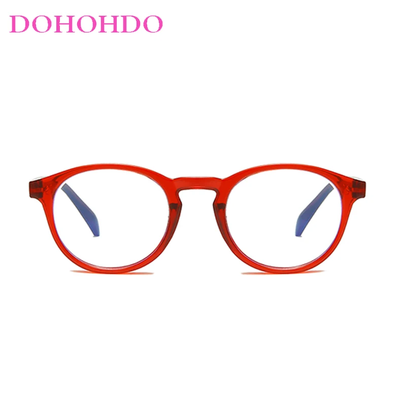 DOHOHDO Kids Round blue light blocking glasses optical glasses frame Anti Blue Light Eyeglasses For Boy Girl Computer Children Spectacles Anti-UV Oculos Infantil