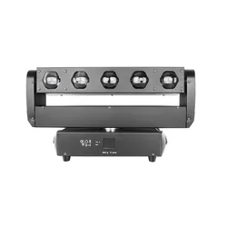 Projecteur de lumière à tête mobile Led 5x40W, éclairage à tête mobile pour DJ Disco effet de scène 
