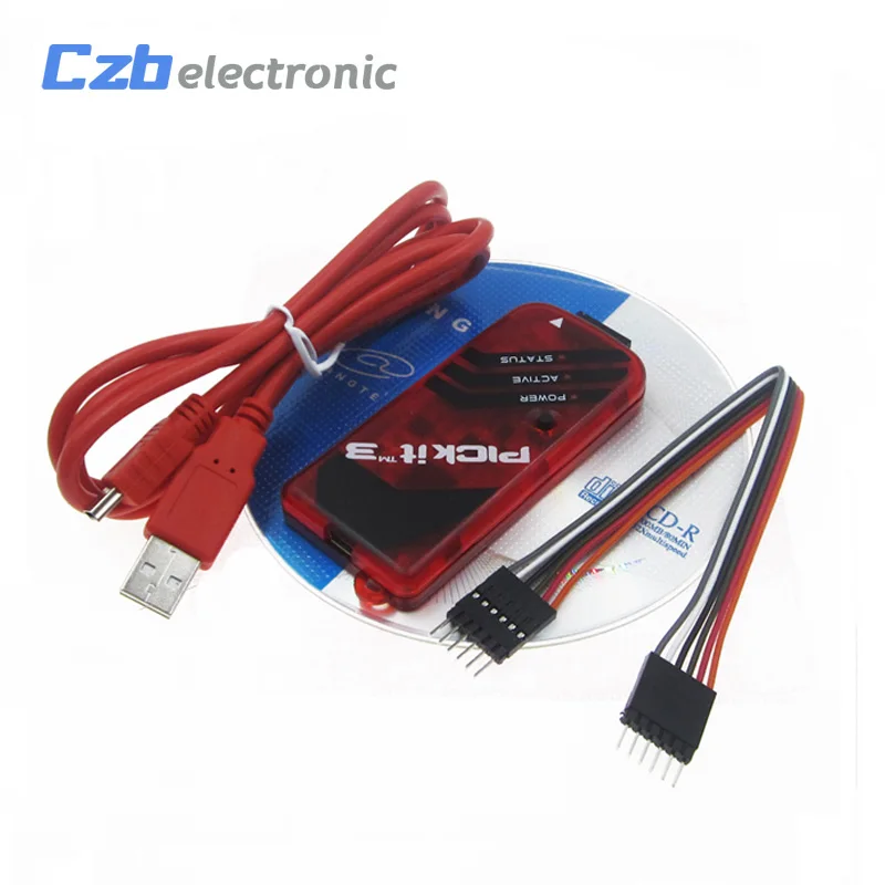 1pcs pickit3 PIC programmer pickit 3 emulator debugger KIT3 stronger than ICD2 KIT2 steady | Электроника