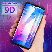 Закаленное стекло 9D для Xiaomi Redmi Note 8 Note 7 Red mi 7A K20 Pro glass on mi 9T mi 8 Lite mi 9 SE защитная пленка на весь экран