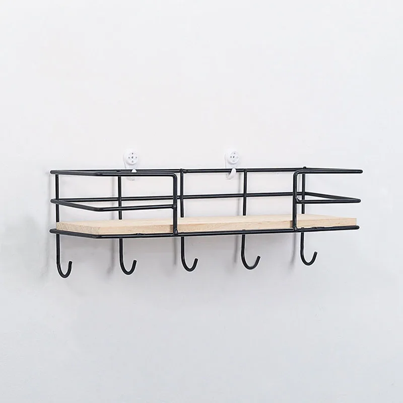 

Wall Storage Rack Decor Organizer Hanging Basket Home Bathroom Kitchen
