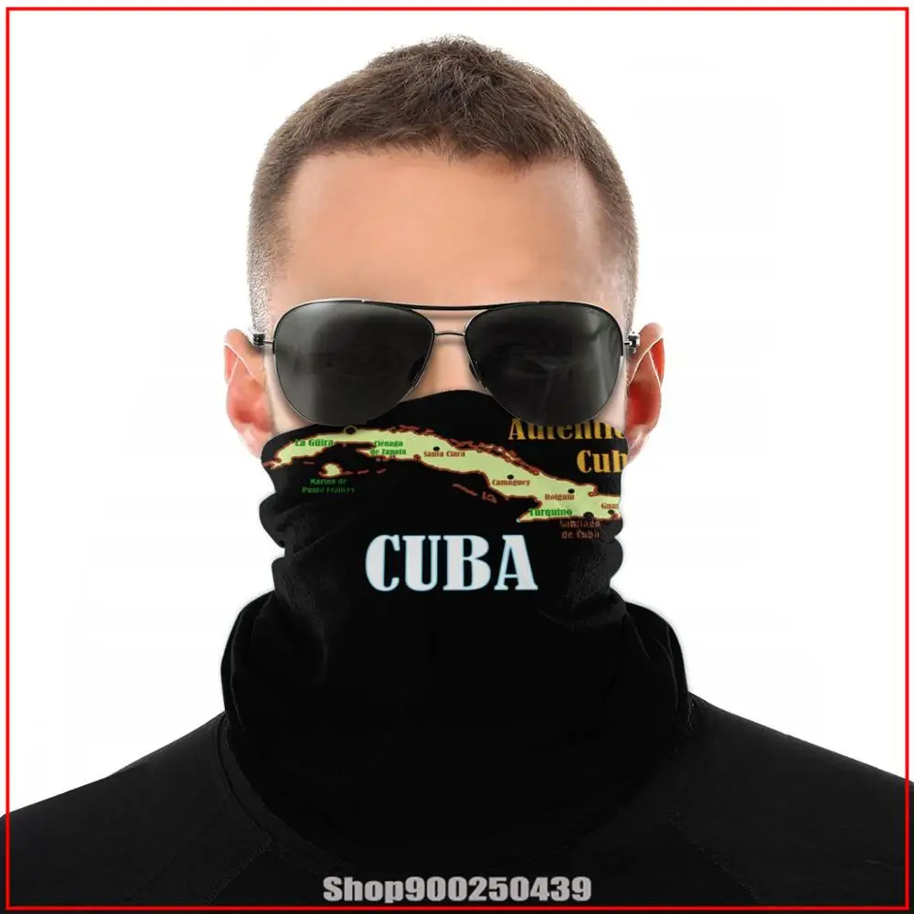 Cuba Map bandanas bandana scarf DIY louis lot menu michaels maskes neck