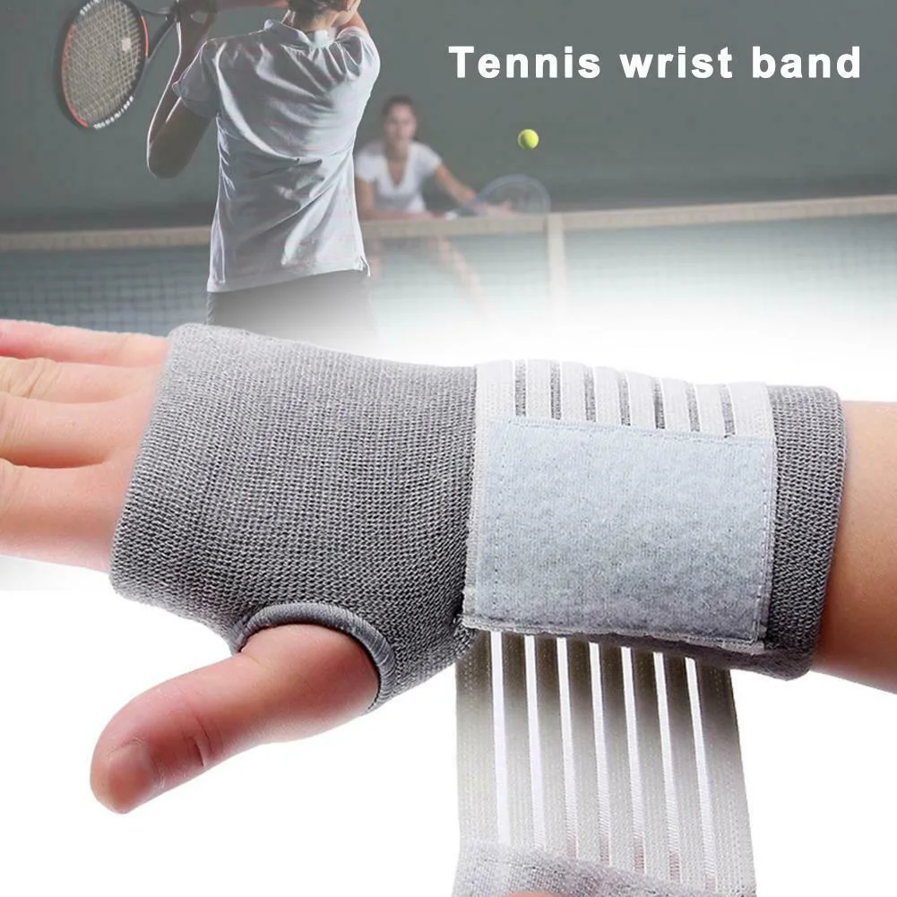 1PC Hand Protection Magic Sticker Safety Bandage Sports Wrist Support Weight Lifting Boxing Working Out Elastic Bowling