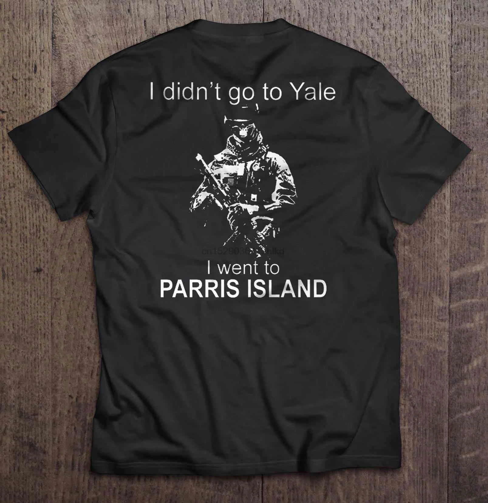Мужская футболка I't Go To Yale I Went Parris Island женская и | одежда