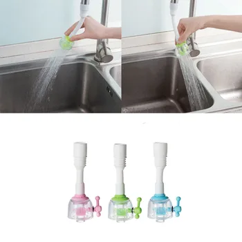 

Water Saving Kitchen Tap Faucet Hose Aerator Swivel Adjustable Nozzle Spout (Short Style)