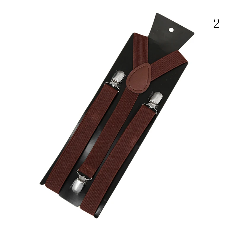 4 стиля мужские/женские подтяжки для одежды на клипсах Tirantes y образные Эластичные