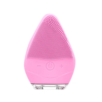 

Electric Silicone Face Cleansing Brush, Waterproof Safe Use Facial Massager, Exfoliate Smooth Deep Cleansing Skin Care