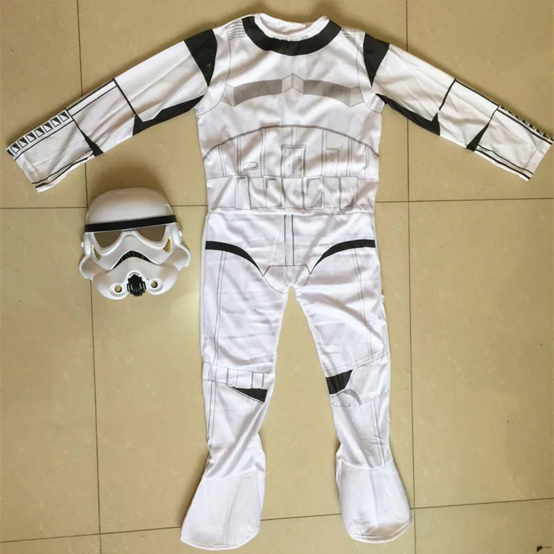 Карнавальный костюм «The Force Awakens Storm Troopers», «Звездные войны», детский Карнавальный костюм для мальчиков