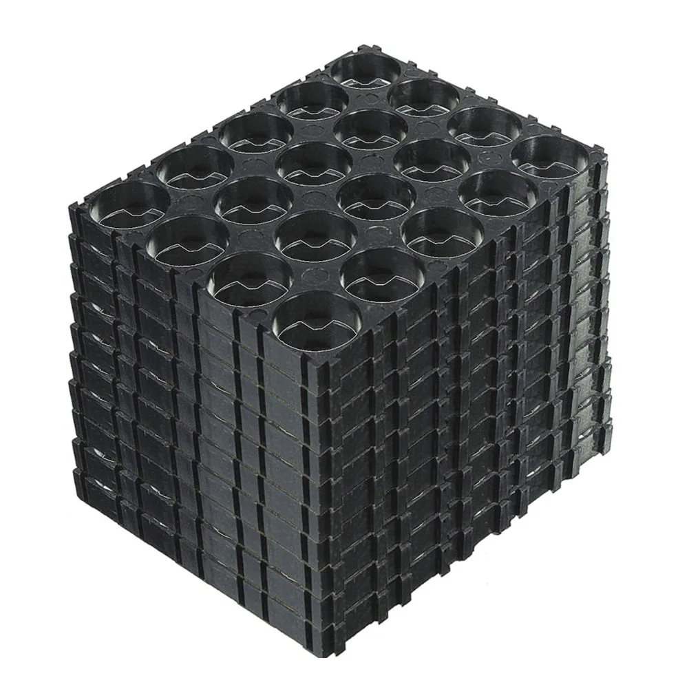 10Pcs 4x5 Cell 18650 Batteries Spacer Holders Radiating Shell Plastic Bracket VH99