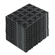 10Pcs 4x5 Cell 18650 Batteries Spacer Holders Radiating Shell Plastic Bracket VH99