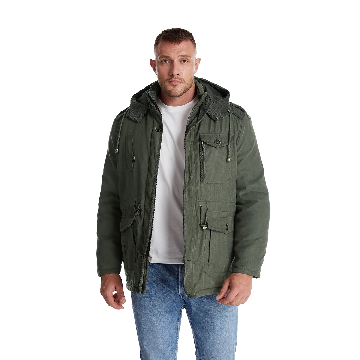 HUMTTO Winter Tactical Jacket Men 