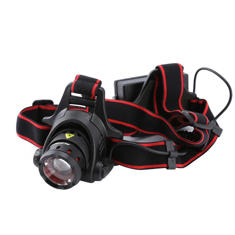 

Headlight H05 T6 Headlamp zoom Flashlight 18650 Battery front Light Recharge Zoomable Headlight for Outdoor Camping Fishing
