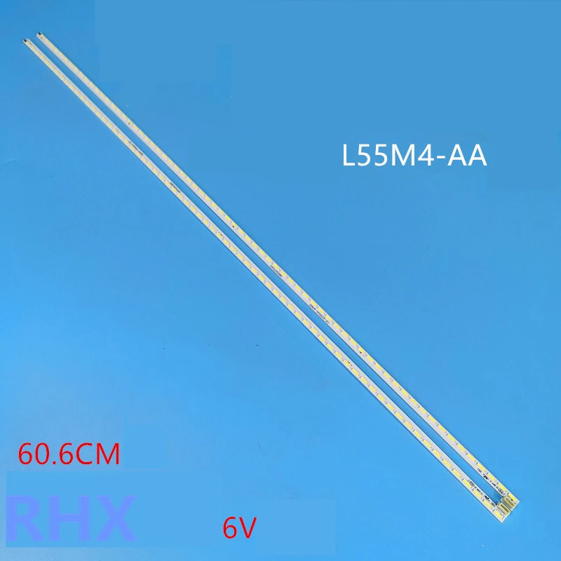 Striscia Di Retroilluminazione A Led Per Xiaomi Mi 55 "Tv L55M4-Aa 098101074400 098101074401 1712-0400-4190 68Led 100% Nuovo