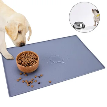 

Pet Silicone Waterproof Food Pads Anti-slip Dogs Cats Placemat Feeding Pet puppy Mat Food Pad Bowl Kitten Drinking Mats